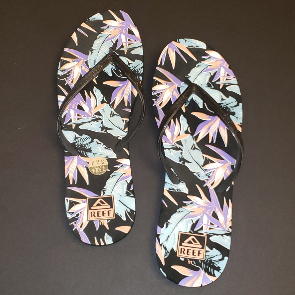 Reef Mist Prints Tropical Thong Flip Flop Sandals